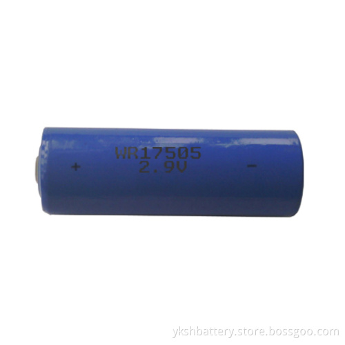 WR17505 LiSO2 batteries for smart IC meter